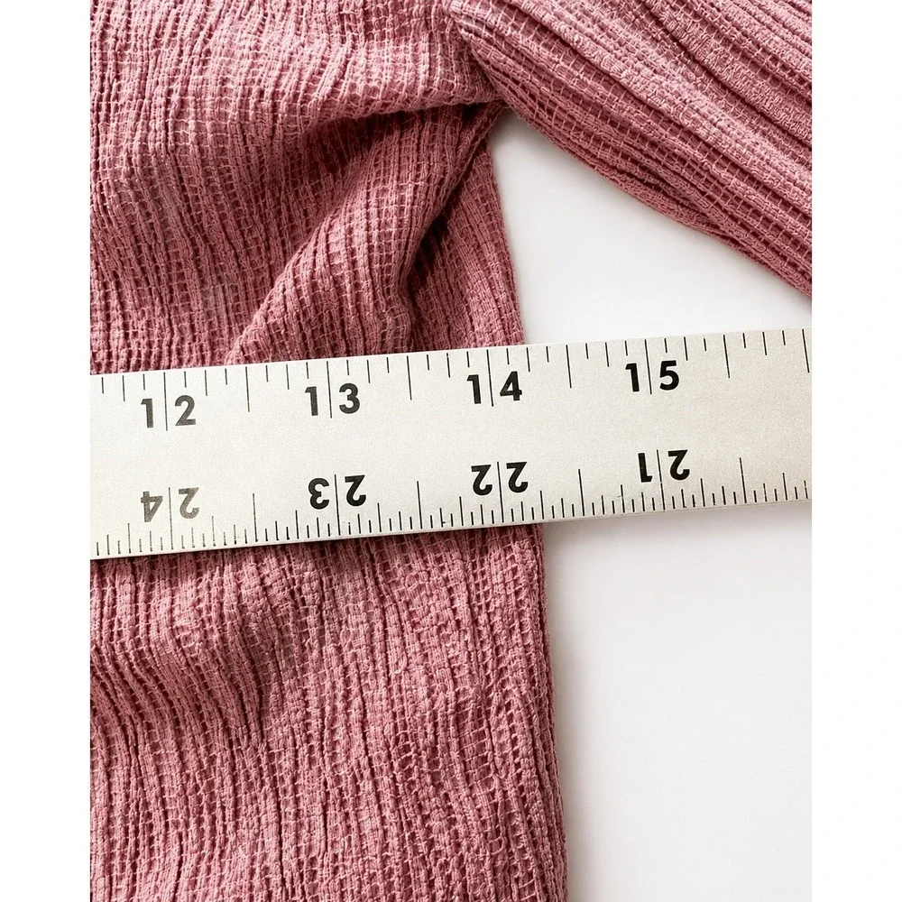 House of Harlow 1960 Kassia Sandro Set Women XXS Mauve Plisse Co Ord
